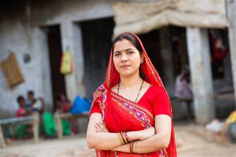 Village Woman Saree royalty